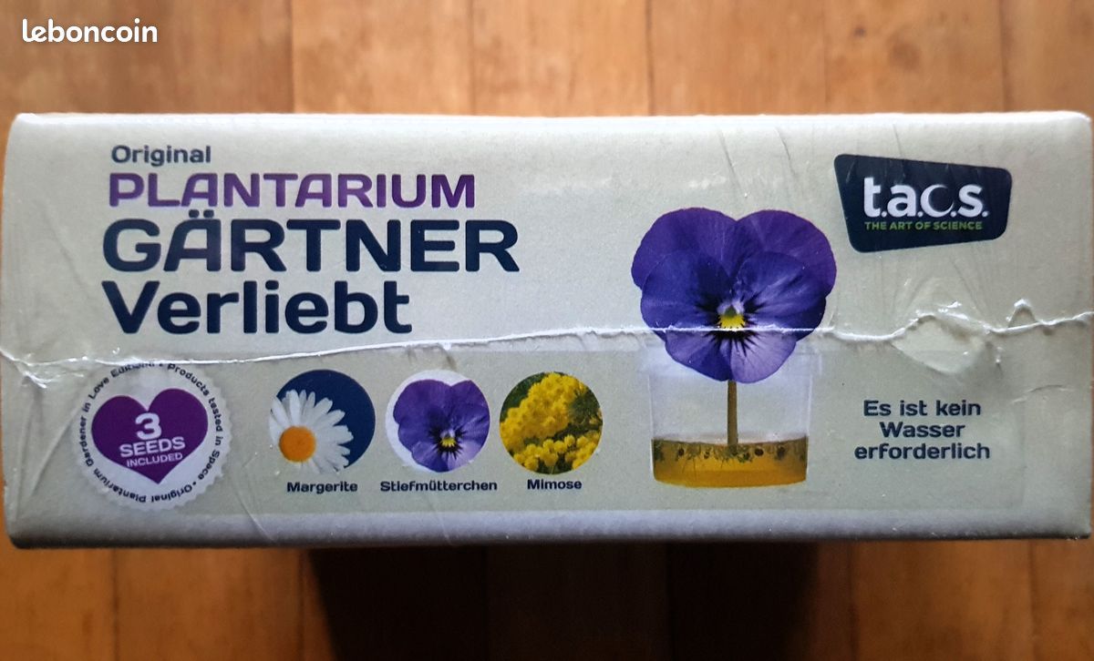 Kit Plantarium TAOS - Pour Faire Pousser Des Plantes - Neuf