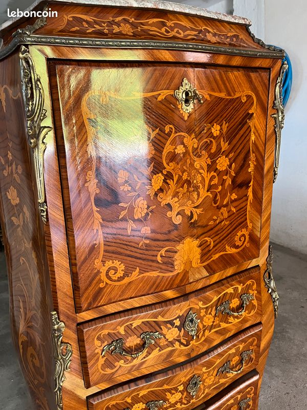 Secrétaire à abbatant style Louis XV (image 10)