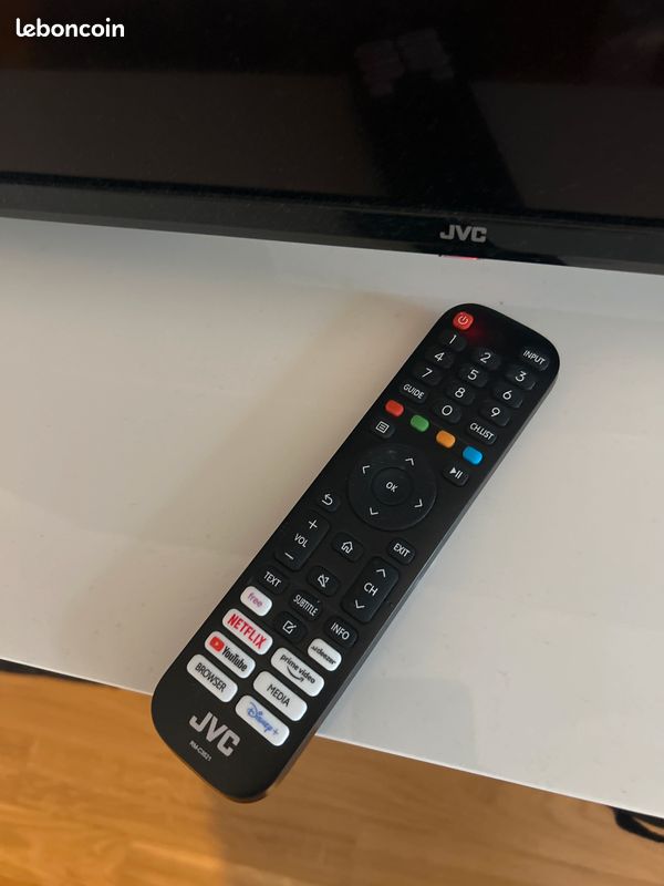 Télécommande Neuve Originale Pour Téléviseur JVC Modèle LT-43FV130 - Remplace Ta Télécommande Perdue Ou Cassée