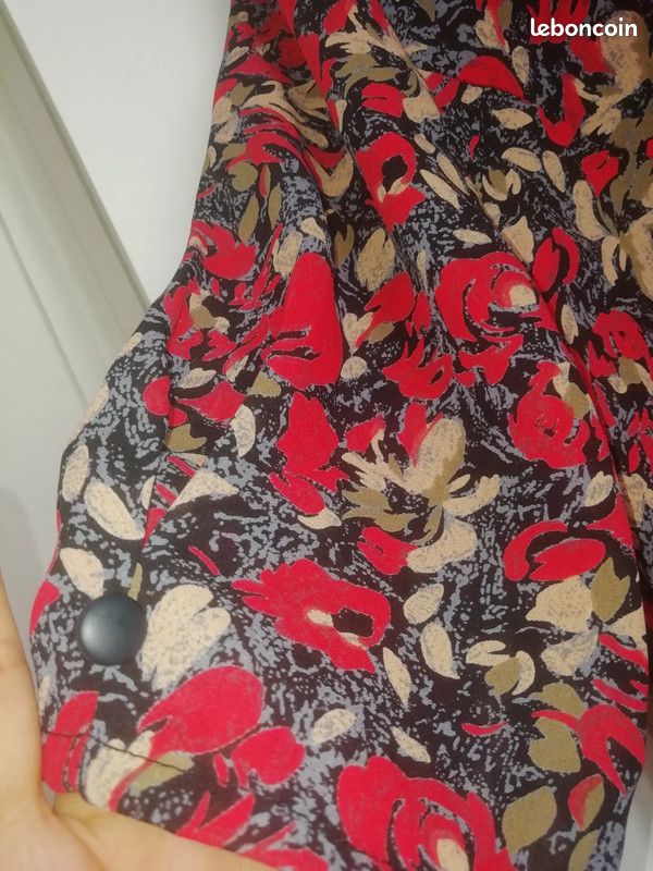 Blouse vintage, fleurs 🥀 (image 2)