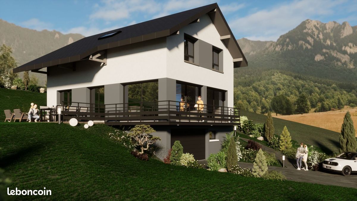 Projet de construction d'une maison 110 m² avec terrain à VANZY (74) (image 2)