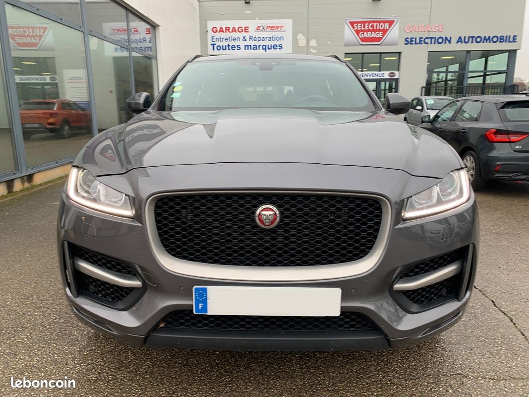 Jaguar F PACE AWD 2.0 180 D R SPORT TOIT OUVRANT (image 7)