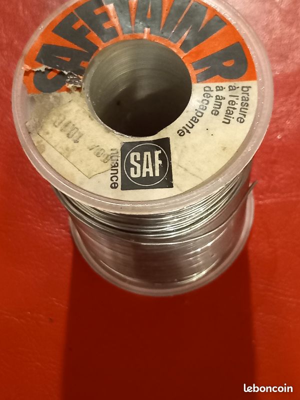 Bobine De Soudure Argent 45% 3/32' Avec Cadmium - Ancien Stock Neuf