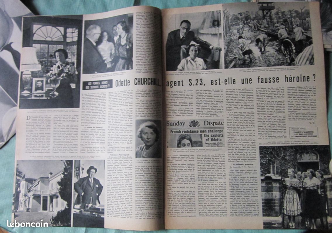 Noir et blanc revue magazine (17) Brigitte Bardot Petain Noel Ursula Andress Petula Clark Jane Fonda De Gaulle Douaumont (image 15)