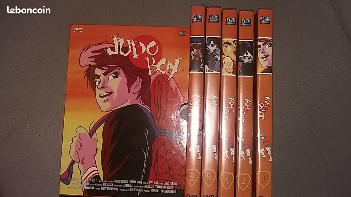 Coffret 5 DVD Judo Boy intégrale (image 1)