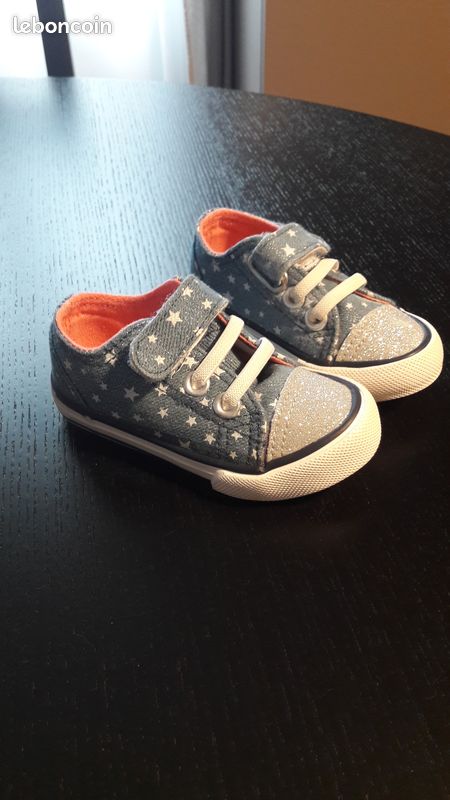 Chaussures bébé, basket : 10 taille : 18 (image 1)