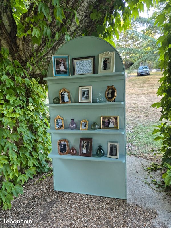 Étagères à cadres déco mariage (image 3)