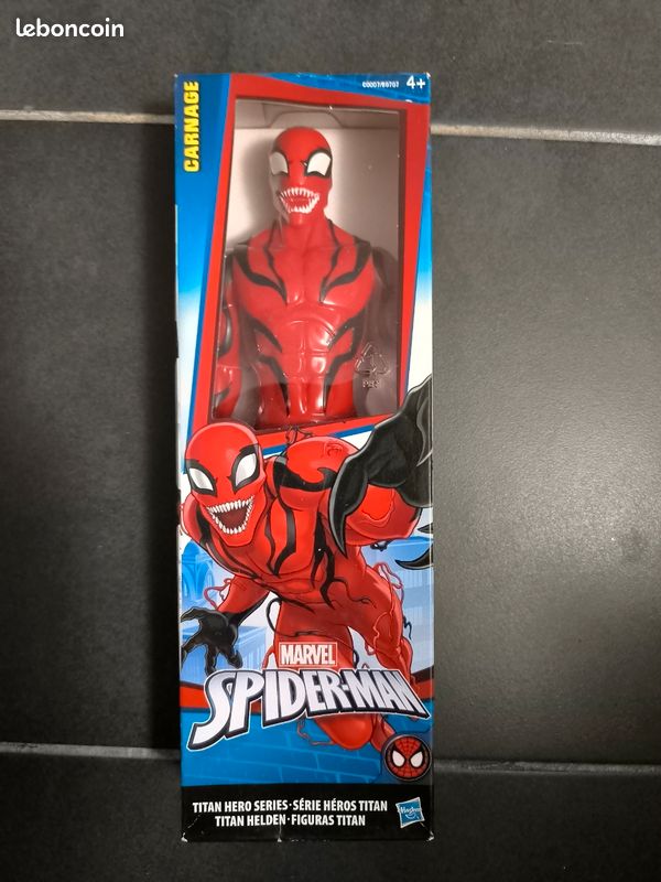 Marvel Titan Hero Série Spider-Man Titan Hero – Figurine Plastique 30 Cm – Hasbro – Boîte Usée, Figurine Neuve