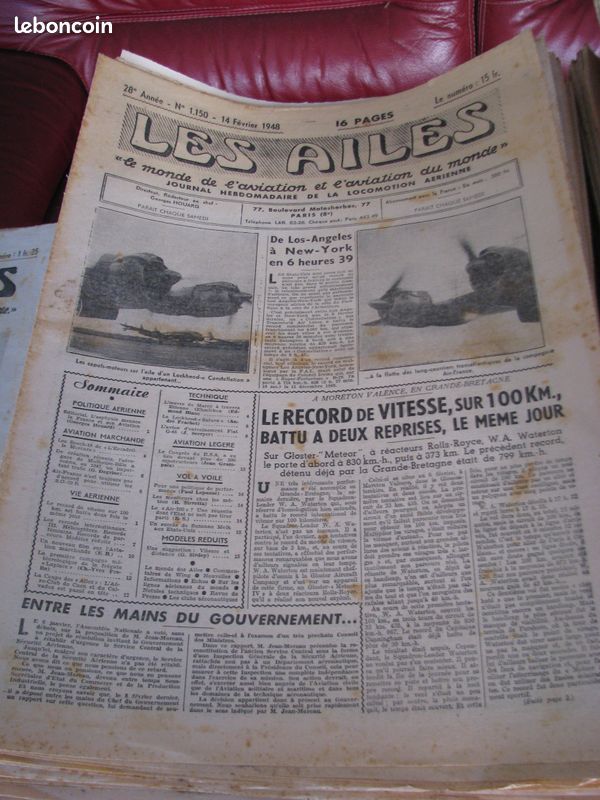 Revue d'aviation LES AILES (image 5)