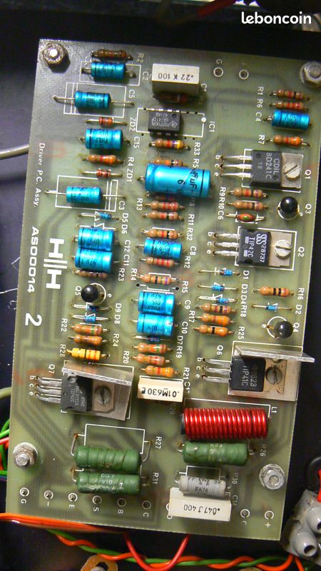 HH Monitors amplifiés 100 Watt vintage (2) (image 9)