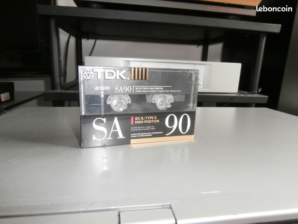 Lot De 3 Cassettes Audio Vierges – TDK AD90 & Scotch BX – 90 Min – NEUVES