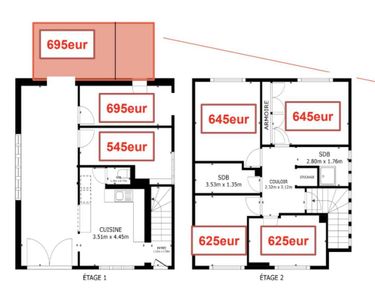 Maison 495 000 € - 116 m²