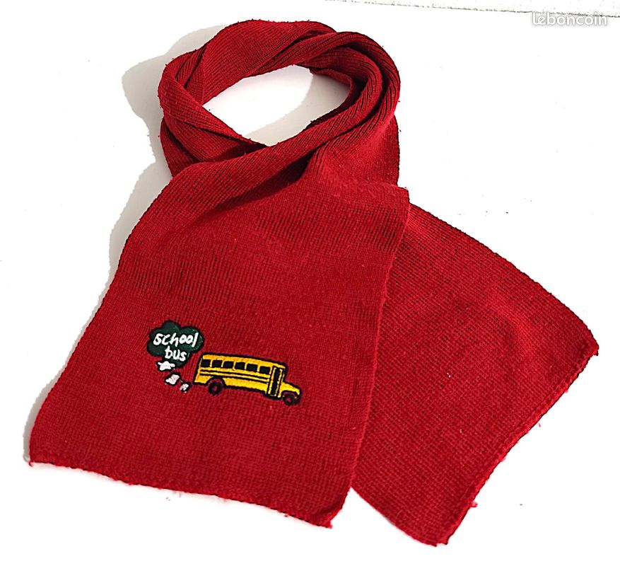 Foulard Hockey Rouge Unisexe Enfant - Excellent état D'occasion