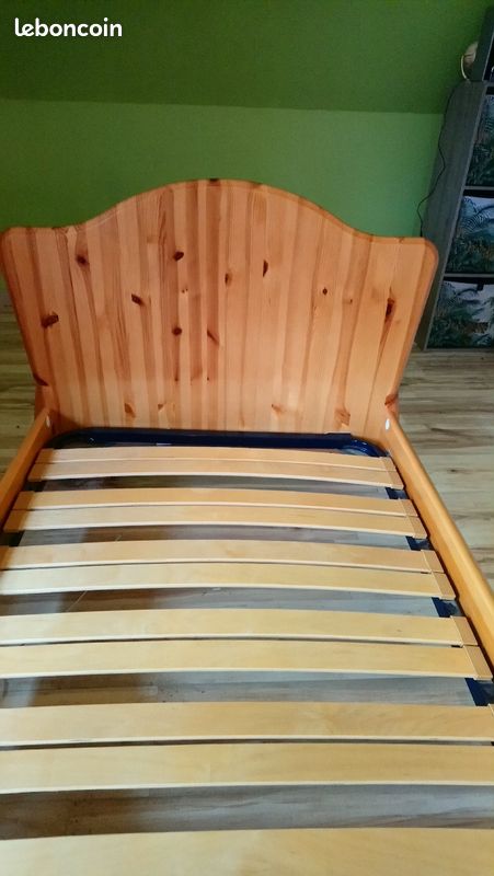 Lit enfant pin massif couleur miel (image 2)