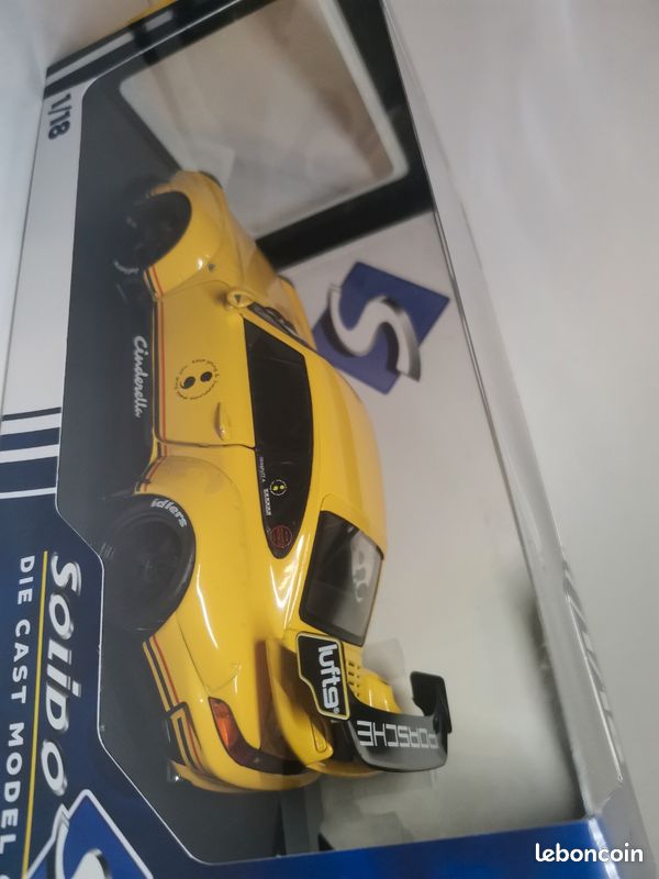 Porsche 911 RWB 964 Silver 1/18 - MCM - Modèle Miniature Voiture De Collection