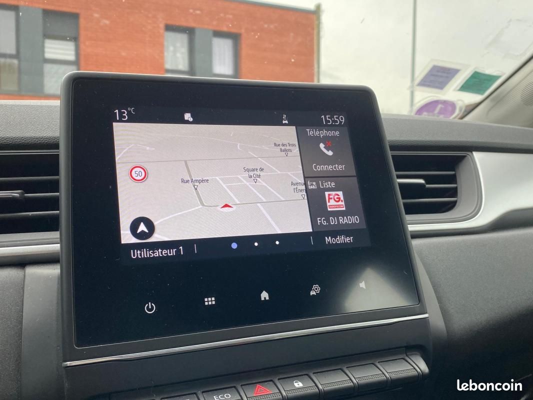 Renault Captur BUSINESS HYBRIDE E TECH 145CV CARPLAY/CAMERA/ROUE DE SECOURS/GPS (image 4)