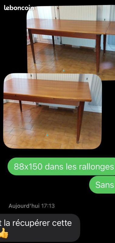 Table en teck (image 1)