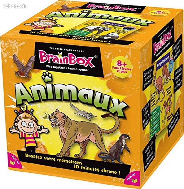 Jeu de société 'Brainbox : Animaux' (image 1)