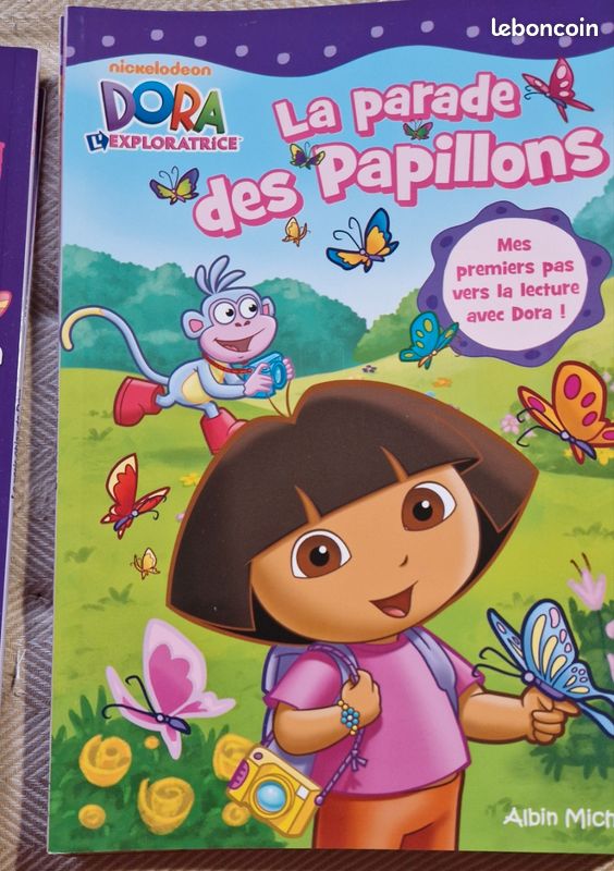 Lot de 11 livres Dora l'exploratrice, collection Albin Michel, MES PREMIERS PAS VERS LA LECTURE AVEC DORA (image 5)