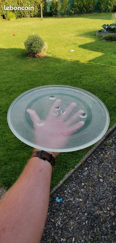 Plateau en verre micro-ondes (image 1)