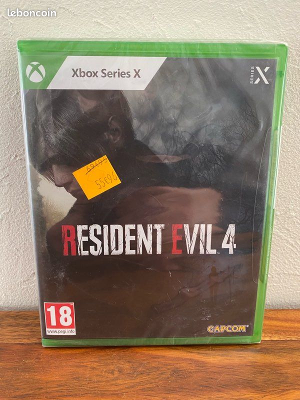 Jeu Resident Evil 4 - Version Xbox Series X - Version Française - Neuf Sous Blister