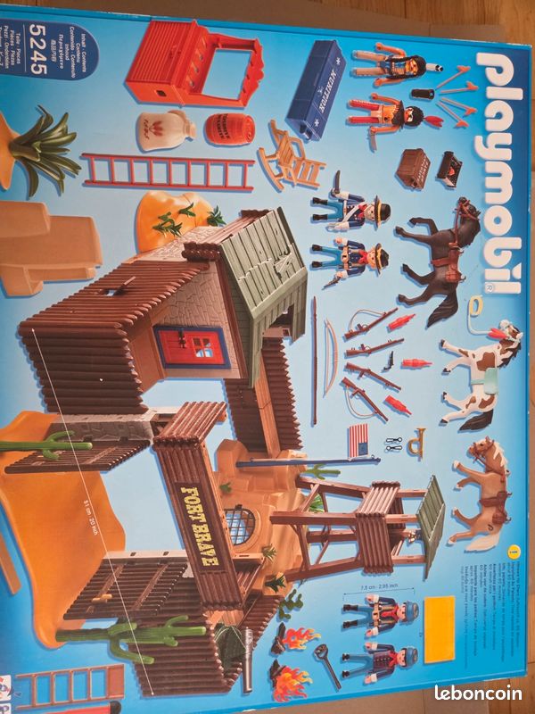 Playmobil Western Fort 5245 (Gebraucht) in Killwangen für CHF 49 - mit