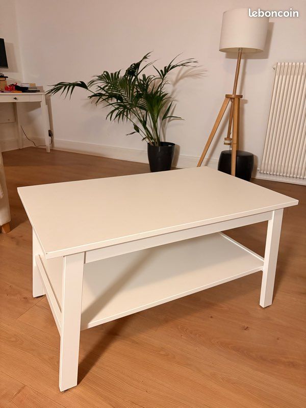 Table basse IKEA LUNNARP blanche – Très bon état – 35 (image 1)