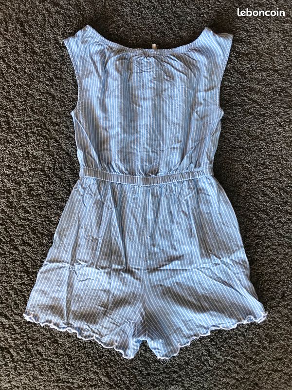 Combi-short Bleu Clair Vertbaudet - 12 ans (image 2)