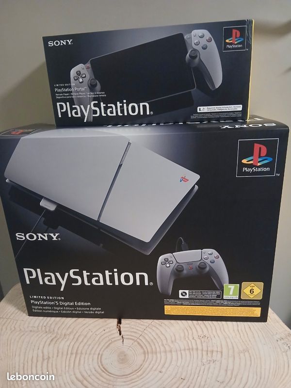 Sony PS5 Digital Edition – Édition Limitée 30ème Anniversaire – NEUVE Sous Blister