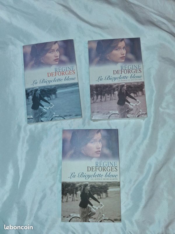 Lot de 3 livres " la bicyclette bleue" (image 1)