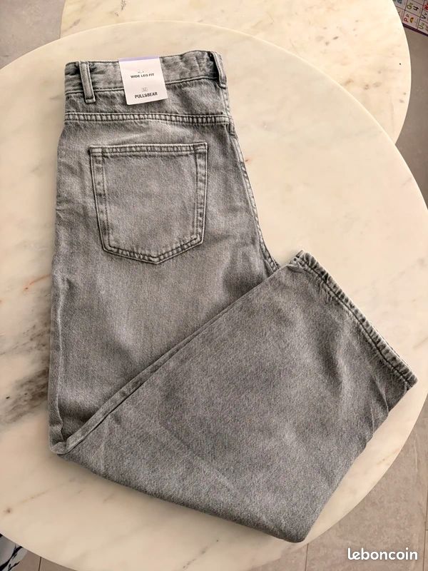 Jean Pull & Bear Femme - Taille 36 (36" Tour De Taille) - Noir - Coupe Skinny - Neuf Avec Étiquettes