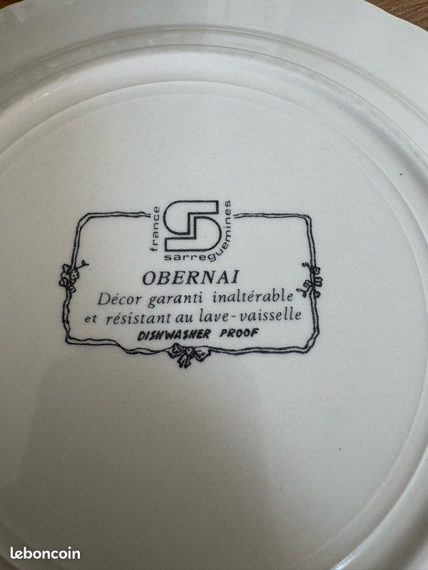 7 assiettes OBERNAI (image 6)