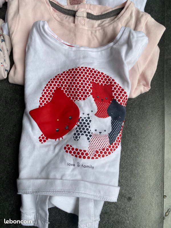 Lot de tee shirt bébé (image 2)