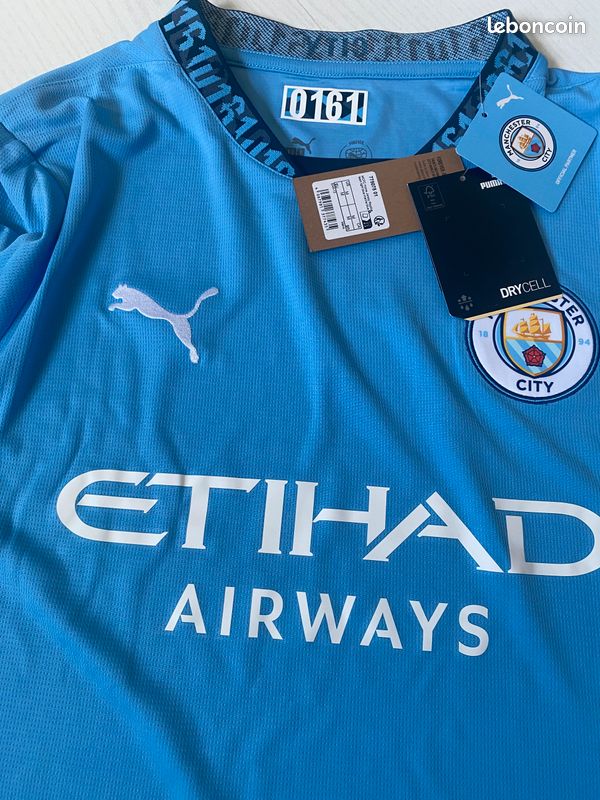 Maillot Domicile Manchester City 24/25 - Taille M - Occasion Avec étiquettes - PUMA