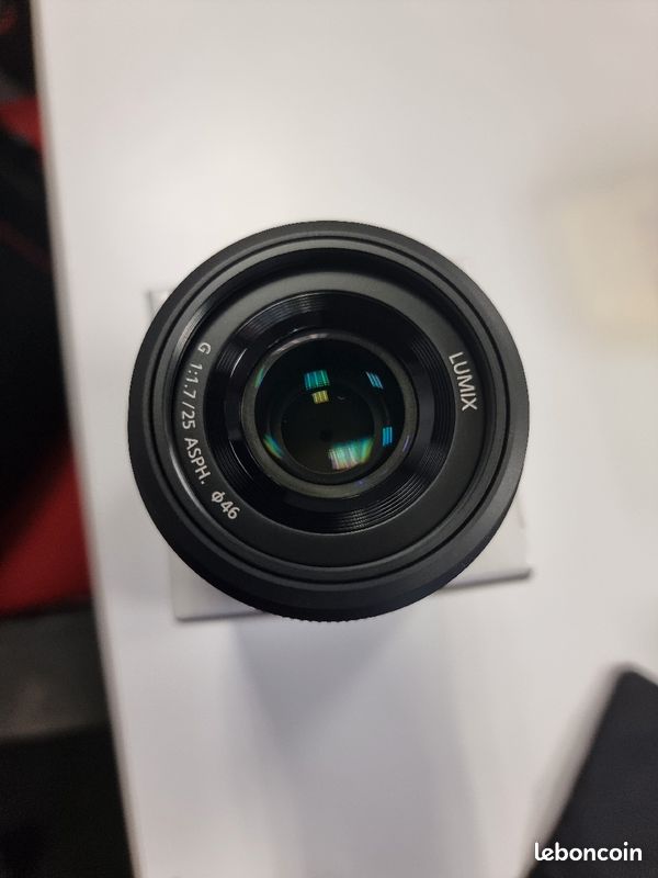 Objectif Panasonic Lumix G 25mm f/1.7 noir (image 5)