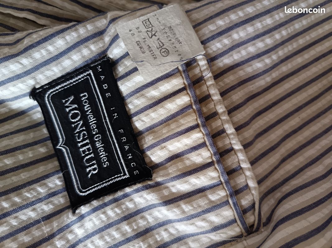Lot de 3 vestes à carreaux, taille 48 (image 12)