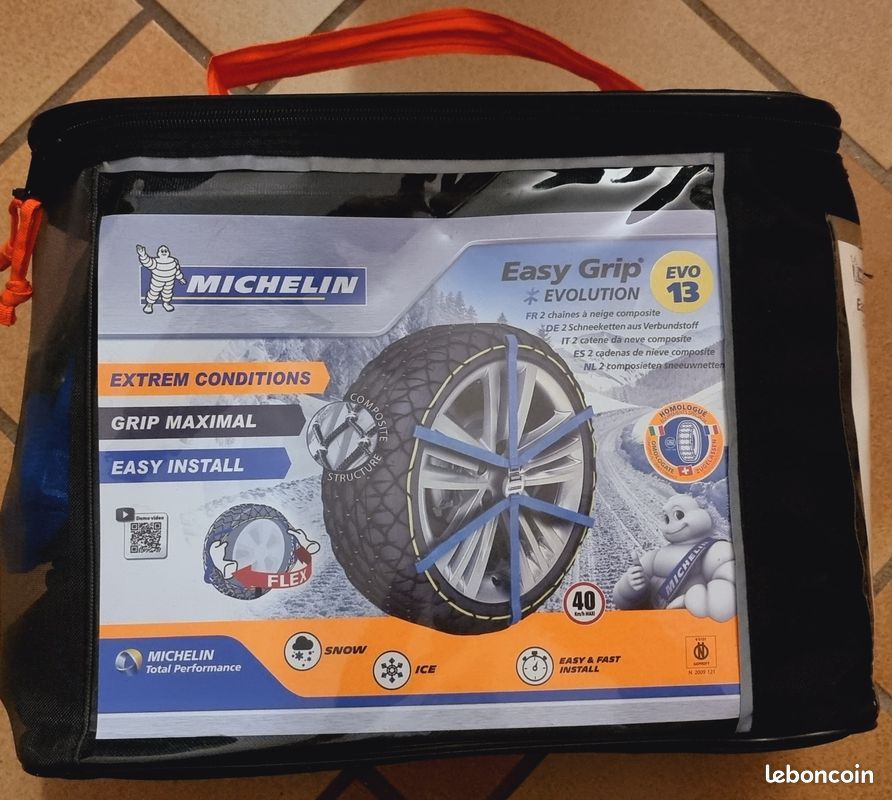 Chaînes Neige Michelin Easy Grip Evo 13 - Équipement auto