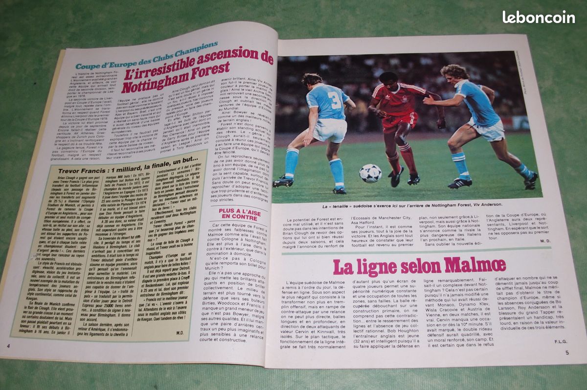 Nottingham Forest 1 Hamburg 0 - 1980 European Cup final