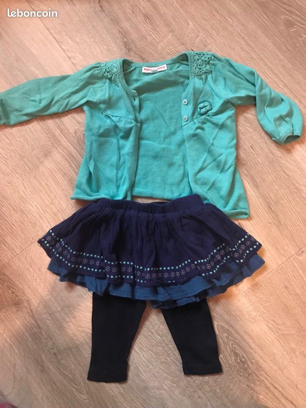 Lot de vêtements fille automne hiver 12mois (image 3)