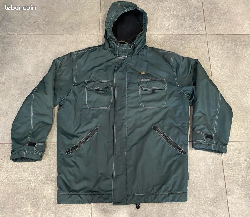 Veste manteau Lacoste vintage retro taille M excellent état 90s (image 1)