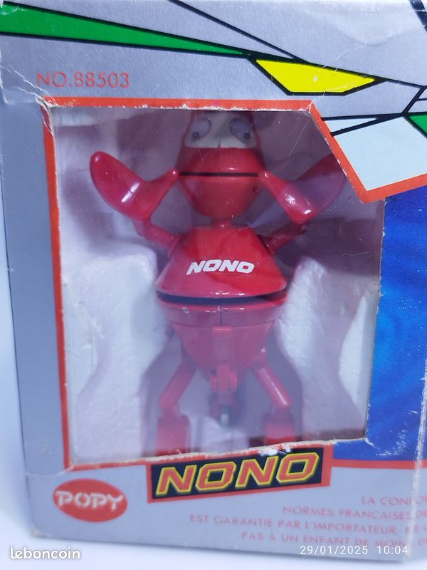 FIGURINE ROBOT NONO Ulysse 31 Vintage années 80 POPY EUR 50,00