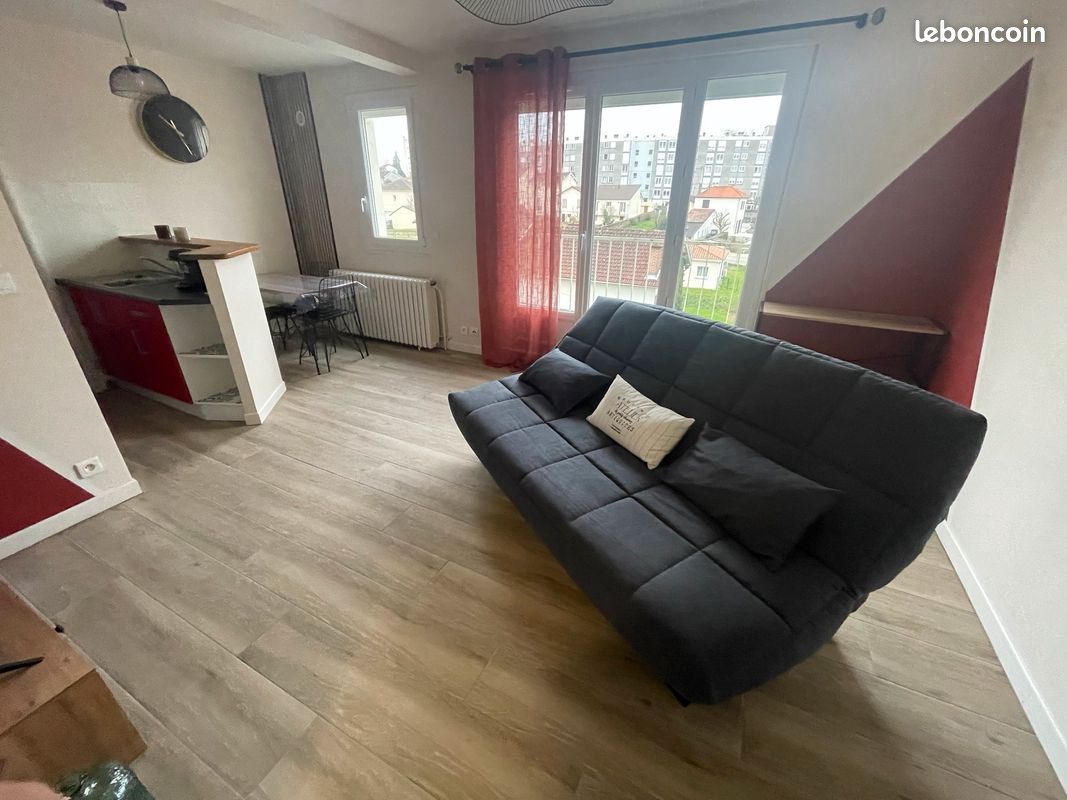 Joli studio proche commerce et centre ville avec parking - Limoges 87000 Vanteaux-CHU-Mas Bouyol-Puy Rodas (image principale 2)