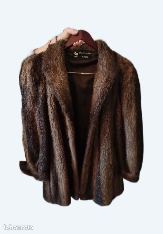 Manteau fourrure vison delchambre (image 1)