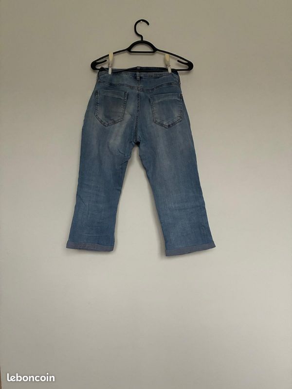 Pantacour en jean (image 2)
