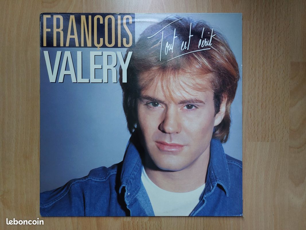Francois Valery Tout est écrit Vinyle 33T (image 1)