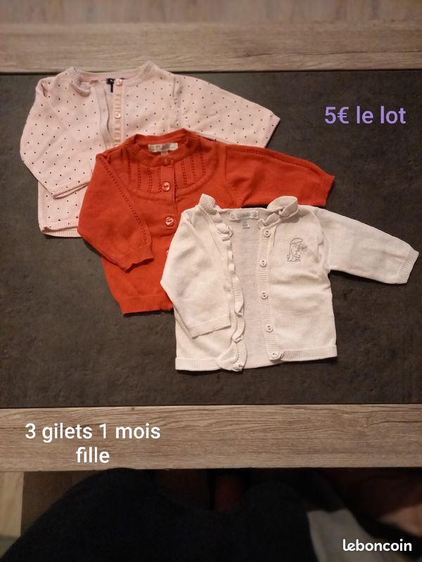 Gilets 1 mois (image 1)