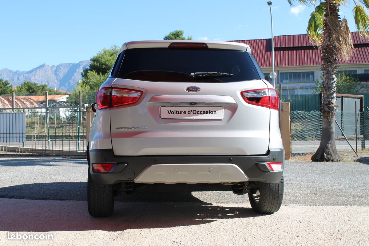 FORD ECOSPORT 4X2 1.5L TDCI 95CV BTE 5VT pack SPORT/TITANIUM SONY NAVI CUIR/GPS 2017 ETAT NEUF GARANTIE 6 MOIS MOT/BTE (image 4)