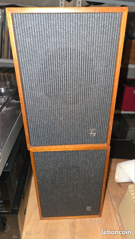 Haut parleur vintage Philips (image 1)