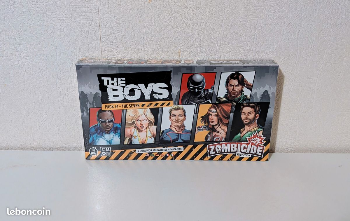 Zombicide Extension : The Boys Pack #1 - The Seven - Neuf Scellé (image 1)