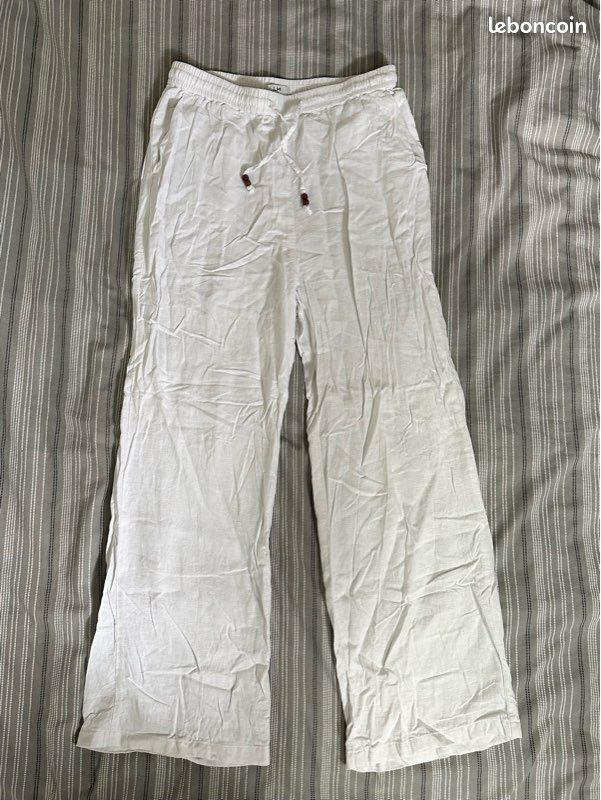 Pantalon Stretch Pantalon Femme La Halle Aux Vetements Pantalon En